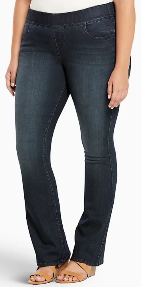5XT Lean Jean SlimBoot bootcut torrid dark wash